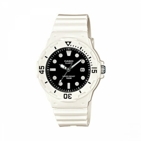 Casio Women's Dive Style Watch, White/Black LRW200H-1EV