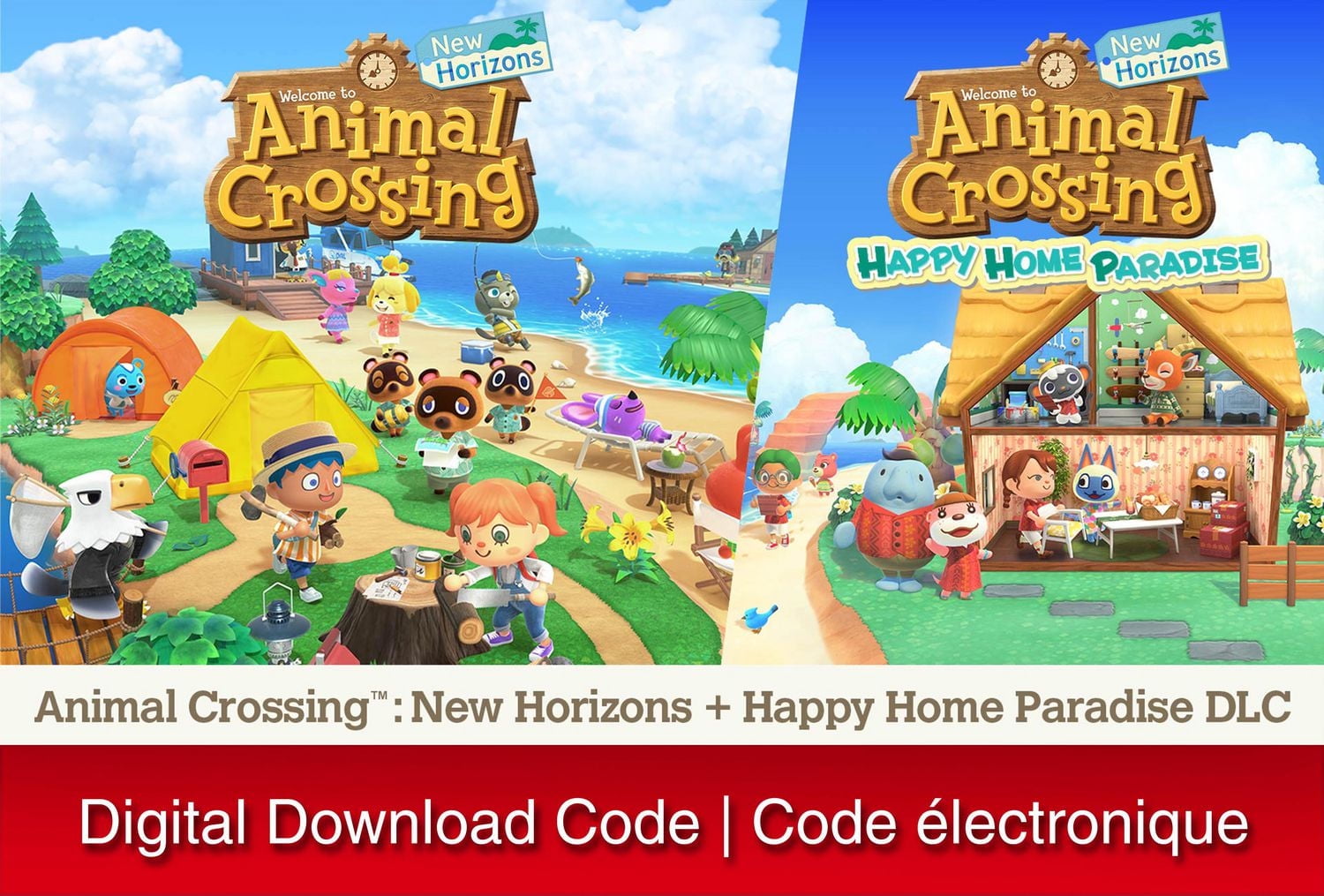 Animal Crossing: New Horizons Bundle - Nintendo Switch [Digital Code]
