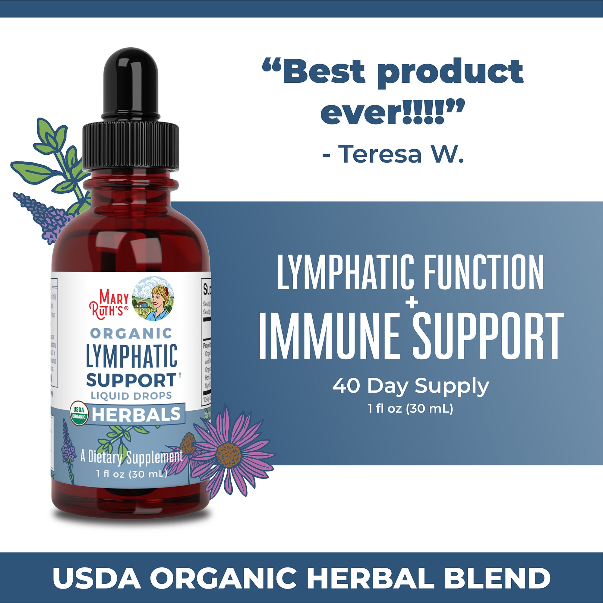 Lymphatic Support Herbal Blend (1 oz)