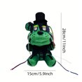 thumbnail image 4 of 11" Phantom Freddy - Five Nights at Freddy's FNAF Green Freddy Plush Doll Toy, 4 of 7