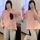 thumbnail image 5 of juego de pijamas para mujer, ropa de dormir de manga larga, con pantalones largos, conjunto de ropa de descanso suave XXL (4 estilos, 4 colores), 5 of 5