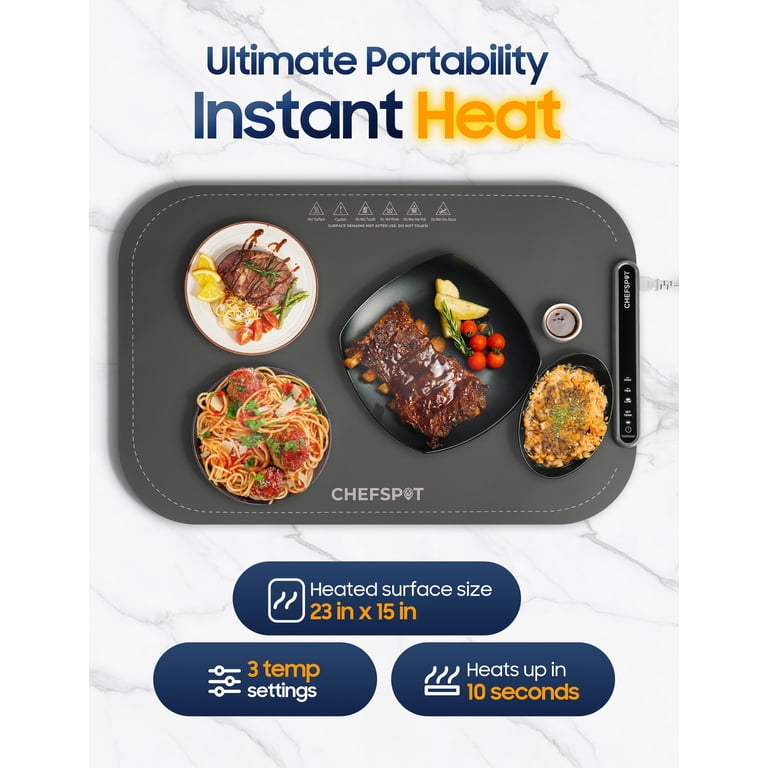 Chefspot Food Warming Mat, Foldable With Carry Bag photo 7