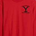 thumbnail image 2 of Yellowstone - Stone Duttonbravado Left Chest - Men's Long Sleeve T-Shirt, 2 of 5