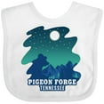 thumbnail image 3 of Inktastic Smoky Mountains Pigeon Forge Tennessee with Bear Boys or Girls Baby Bib, 3 of 4