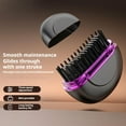 thumbnail image 4 of Capsule Hair Straightener & Styler, Mini Cordless Hair Straightener Comb Portable Heat Hair Brush for Travel (Black), 4 of 5