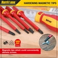 thumbnail image 5 of 1000V Professional CR-V Insulated, Magnetic Screwdriver Set with 15 Pieces, 5 of 9