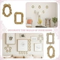 thumbnail image 5 of 25Pcs 5 Styles Mini Resin Picture Frame Vintage Photo Frame Tiny Jewelry Display Frame Miniature Photography Photo Frame Ornament for Desktop Party Decorate Phone Manicure, 5 of 6