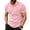 3# Pink, variant on Mens Polo Shirts Short Sleeve Cotton Pique Golf Shirts with Pocket Casual Performance Moisture Wicking Polos Gray M
