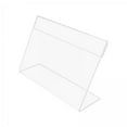 thumbnail image 1 of jinwen 3xMini Sign Display Holder Clear Desktop for Reception Office Party Decoration 4cmx7cm, 1 of 9