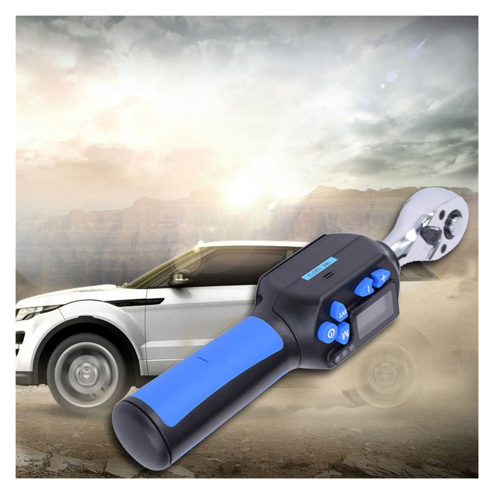 Digital Torque Wrench 1/2" 1/4" 3/8" Adjustable Wrench LED Light Alarm Backlight Handheld Professional Bike Car Repair Tool ,Precision & Robust
