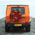 thumbnail image 6 of Goofa Hot Chili Pattern Universal Tire Cover for Jeep, SUV, Truck, and Trailer – Waterproof, UV-Resistant,Easy to Install, Fits 14"-17" Tires-17 inch, 6 of 6