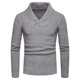 thumbnail image 1 of Suéter de otoño e invierno a la moda para hombre, suéter suelto de gran tamaño de colores mezclados Pompotops oipoqjl12774, 1 of 6