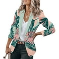thumbnail image 2 of Ketyyh-chn99 Womens Office Blazers Plus Size Business Casual Long Blazer 2023 Green,S, 2 of 5
