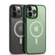 thumbnail image 2 of Funda de carga inalámbrica magnética para iPhone, cubierta resistente a prueba de golpes, mate, translúcida, Original, para iPhone 14, 13, 12, 11 Pro Max, 14 PlusFor iPhone 14 Pro Gao Jinjia LED, 2 of 2