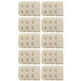thumbnail image 4 of Comfortable Bra Strap Lengtheners Clip 10Pieces 3 Rows 2 Hooks Bra Extenders Straps Buckle for Various Body Shape, 4 of 13