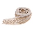 thumbnail image 4 of Cinta de arpillera de cuerda de arpillera natural de 2 m para decoración de fiesta de boda artesanal de bricolaje 40 mm Macarena Hessian Jute Twine Rope, 4 of 8