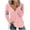 Pink, variant on biudgviw Eyelet Tops for Women Plus Size Zipper V Neck Boho Shirts Long Sleeve Lace Embroidery Blouses Trendy Outfits Fall Clothes