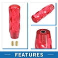 thumbnail image 7 of Unique Bargains Universal Gear Shift Knob Acrylic Car for Automatic and Manual Vehicle with 2 Adapter Red 1Set, 7 of 7