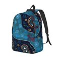 thumbnail image 2 of Daiia Bohemian Turtle Vintage Canvas Backpack for Men and Women ,Hiking Backpack,Travel Laptop Bag for School,Large Capacity Backpack, 2 of 8