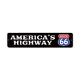 thumbnail image 2 of America's Highway Route 66 Novelty Decor, Metal Wall Sign - 4x18 Inches, 2 of 4
