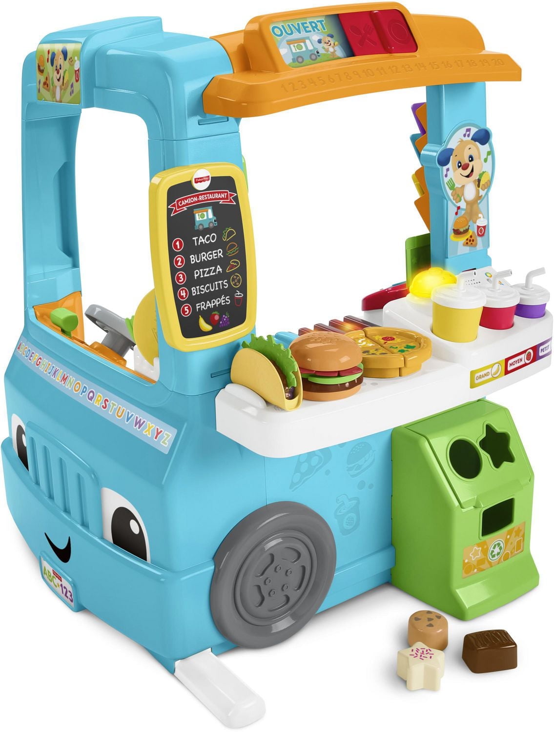 Fisher-Price Laugh & Learn Servin' up Fun Food Truck-French Version