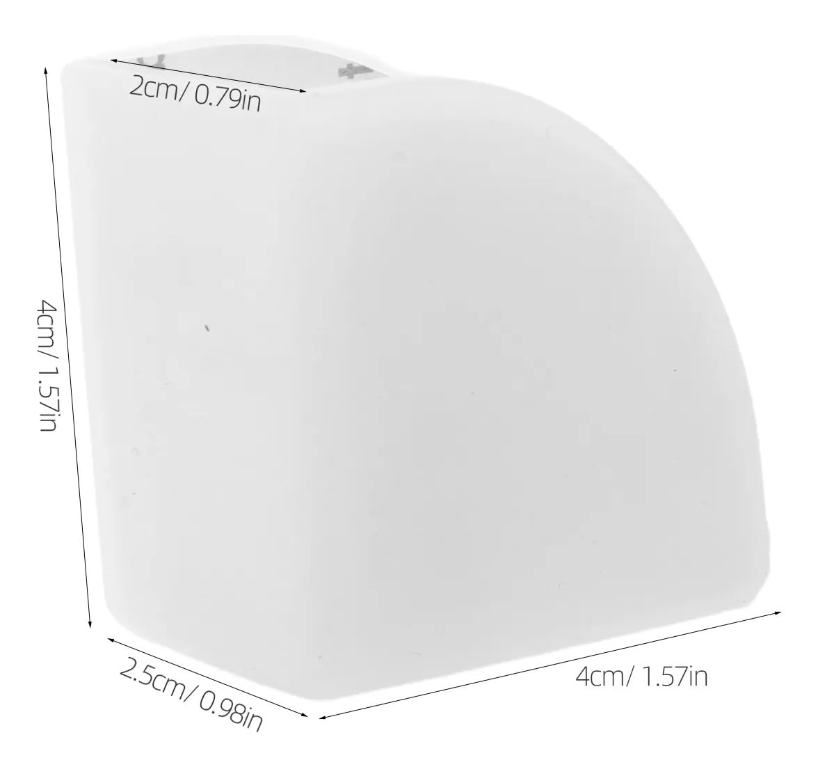 4 Corner Protectors for Furniture: Trans Table Corner