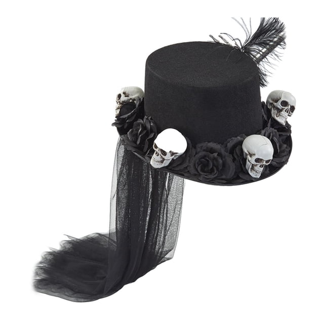 Sombrero de copa Steampunk jinwen Fiesta disfraces Halloween Unisex