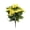 Yellow, variant on ZMKIAG Artificial Impatiens Flowers Bouquet, 6 Colors Lifelike UV Resistant Silk Faux Impatiens Bushes for Indoor Outdoors Patio Garden Balcony Pot Hanging Basket Porch Decoration