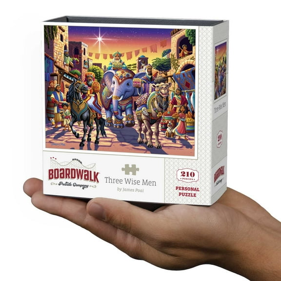 Three Wise Men by Boardwalk - Personal Puzzle - 9x11 210 pc