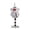 A001- Clear (Smiley Doorbell), variant on Halloween Ghost Decor Hanging Halloween Decor Cute Ghost Door Bell Chime for Front Door Wall Porch Indoor Outdoor Halloween House Decor 1 Pack