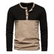 thumbnail image 3 of Mens Slim Fit Casual Shirt Long Sleeves Breathable Outdoor T Shirts Top Sport, 3 of 8