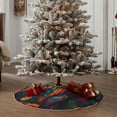 thumbnail image 4 of Sikiie Colorful Owl Forest Christmas Tree Skirt, Christmas Tree Decorations, Christmas Decor, Tree Mat Decoration(30-48IN)-36", 4 of 6