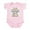 Petal Pink, variant on CafePress - Hoodrat_2 Body Suit - Baby Light Bodysuit, Size Newborn - 24 Months