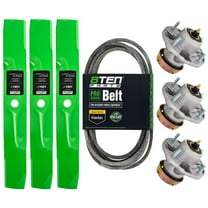 8TEN Blade Spindle Belt Kit for John Deere Z425 Z445 Z435 EZtrak 54 inch M143520 MK1005269