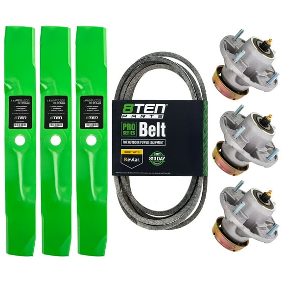 8TEN Blade Spindle Belt Kit for John Deere 54 inch Z425 Eztrak MK1005269