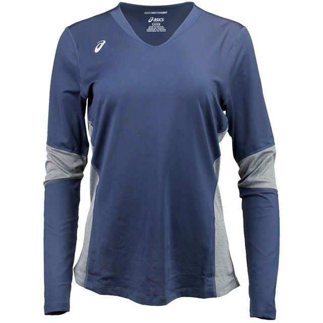 ASICS Womens Decoy Volleyball Basic T-Shirt navy XL