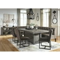 Signature Design by Ashley Tripton Corner Upholstered Dining Bench
