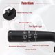thumbnail image 3 of Interruptor de señal de giro Unique Bargains Apto para Ford F150 F-150 Heritage No.4L3Z13K359AAA, 3 of 8
