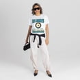 thumbnail image 3 of Women's Gameday Couture White Los Angeles Chargers Oversized All-Time Classic Flowy T-Shirt, 3 of 6
