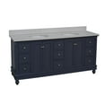 thumbnail image 3 of Bella 72" Double Bathroom Vanity with White Cabinet and Quartz Top, 3 of 7