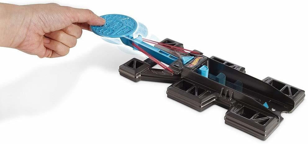 HOT WHEELS Track Builder sistema Loop Launcher Playset & AUTO giocattolo MATTEL Ufficiale 