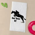 thumbnail image 3 of CafePress - Get Over It! Horse Jumper - Large Beach Towel, Soft 30"x60" Towel with Unique Design, 3 of 3