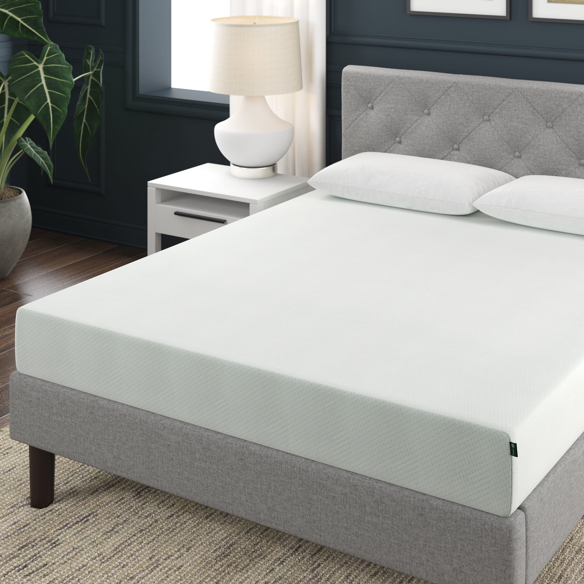 Zinus Spa Sensations Green Tea Rest Well 8" Medium Memory Foam Mattress, Full