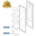 1 Pack 240323002 Refrigerator Door Shelf Replacement Door Bin