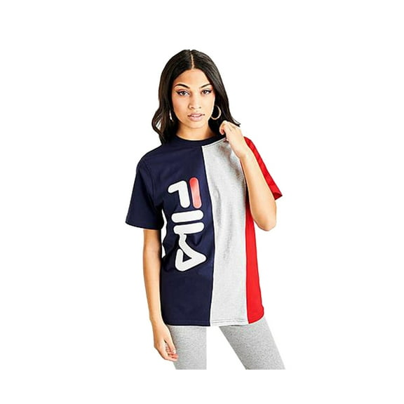 Fila Cassa T Womens Active Shirts & Tees Size Xs, Color: Navy/Grey