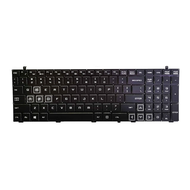 thinsony Official Laptop Keyboard No Backlight Fluent Typing Computer Key Board Keypads Accessories Replacement for T50
