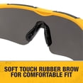 thumbnail image 4 of Gafas protectoras DEWALT DPG110 con ribete cincelado de media montura, 4 of 7