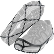 Yaktrax Walker Traction Cleats for Snow and Ice,Black,Large