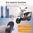thumbnail image 4 of Wireless Bicycle Alarm Remote Control Waterproof Electric Motorcycle Scooter Bike Security Protection Anti Theft Alarms, 4 of 7