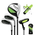 thumbnail image 1 of Ultimate Kids Golf Practice Set Junior Complete Golf Club Set for Kids Age 8-10 Years Old Green, 1 of 10